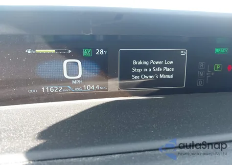 2022 Toyota Prius Prime Le from USA, damaged, VIN JTDKAMFP8N3225998